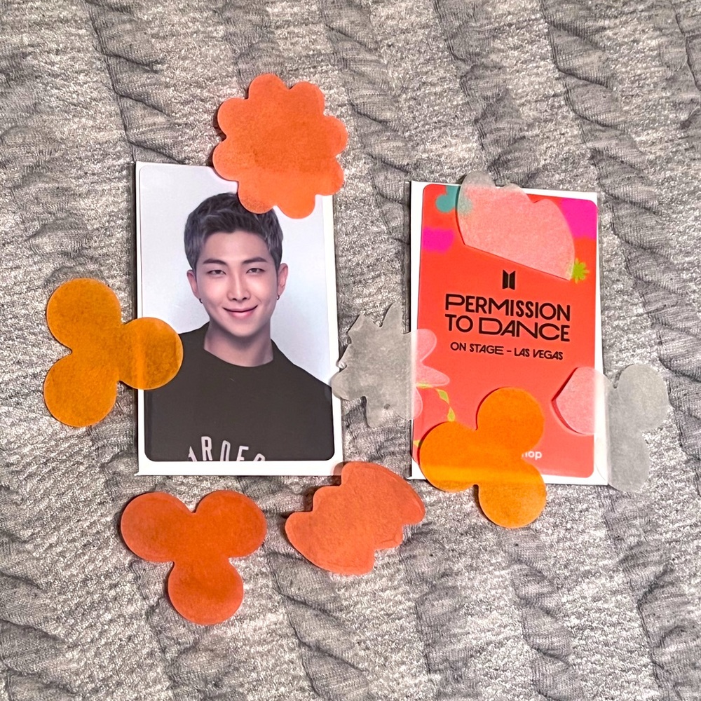 Official PTD Las Vegas Album Lucky Draw Photocard - RM/Namjoon/Rap Monster